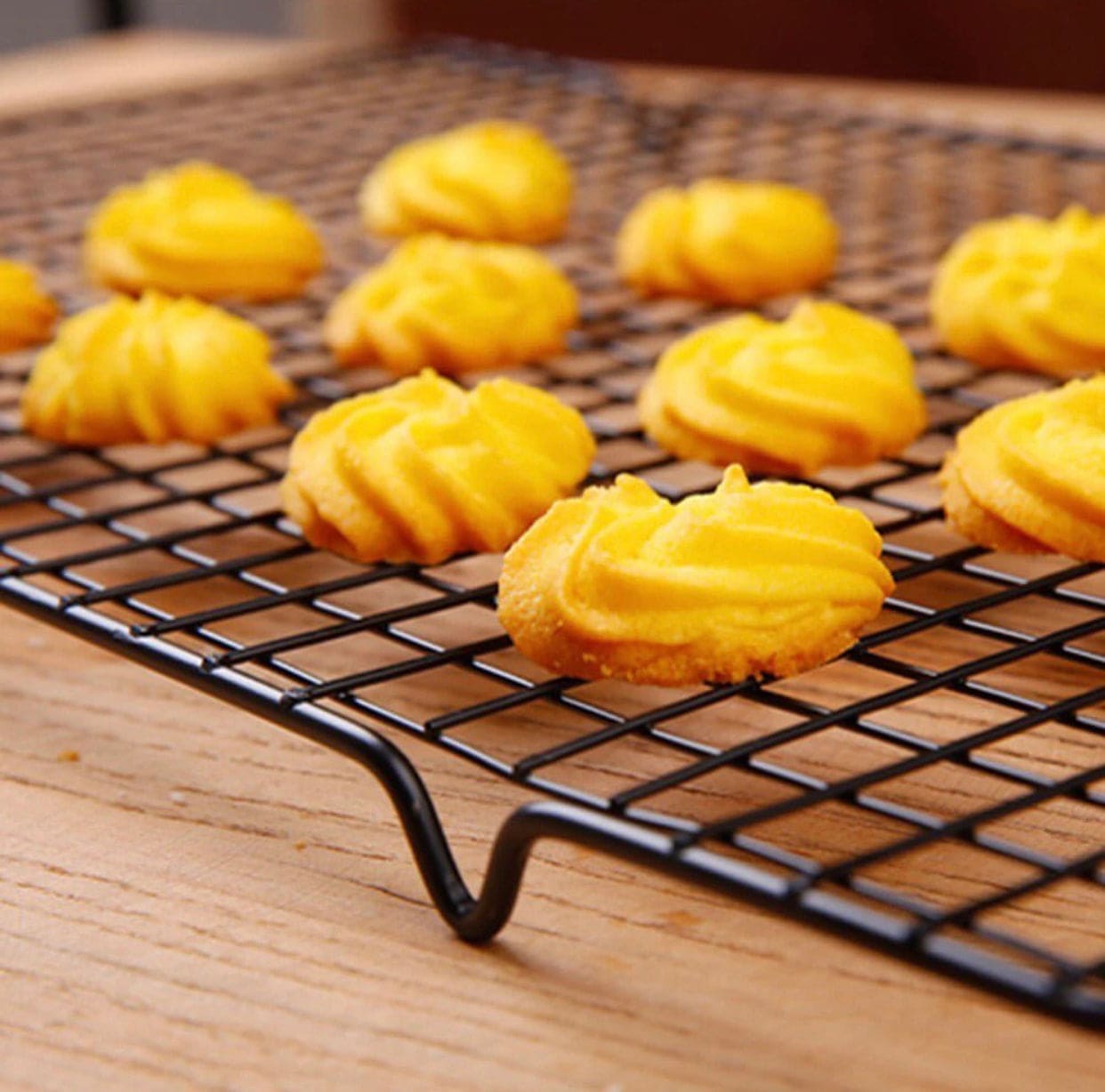 Nonstick Stainless Steel Cooling Rack, Dessert Pastry Cooling Stand, Cake Bread Cookie Pie Cooling Grid Tool, Kitchen Baking Tool Nonstick Stainless Steel Cooling Rack, Dessert Pastry Cooling Stand, Cake Bread Cookie Pie Cooling Grid Tool, Kitchen Baking Tool